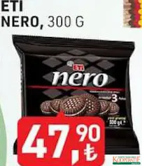 ETİ NERO KAKAOLU KREMALI BİSKÜVİ 300 G